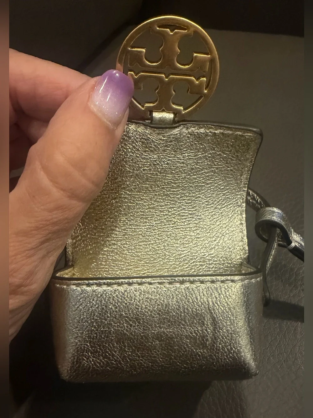 Tory Burch shimmery metallic